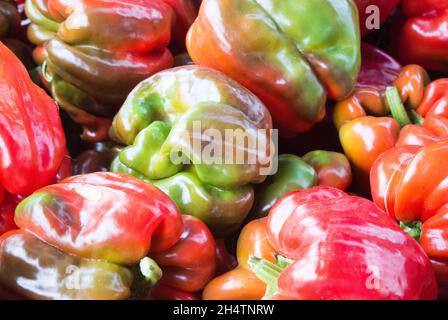 Türkische Paprika - Heiß Stockfoto