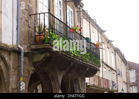 Santiago de Compostela, Endziel für Pilger Stockfoto