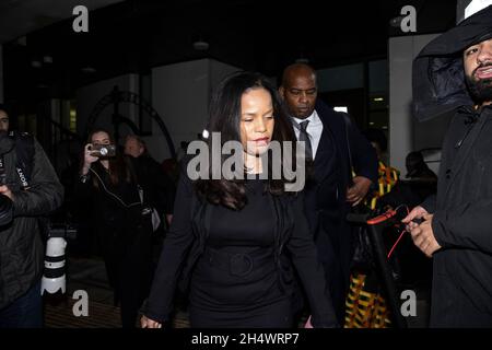 CLAUDIA WEBBE, die ehemalige Abgeordnete der Labour-Partei, wurde aus der Partei ausgeschlossen und steht vor dem Verlust ihres Sitzes, nachdem sie zu einer 10-wöchigen Haftstrafe verurteilt worden war. Stockfoto