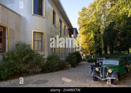 Brüssel, Brüssel, Villa Empain oder Hôtel Empain, von 1930 bis 1935 von Michel Polak erbaut, seit 2006 Sitz der Fondation Boghossian Stockfoto