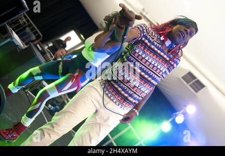 Big Freedia im Konzert beim ATP Festival im Alexandra Palace - London Stockfoto