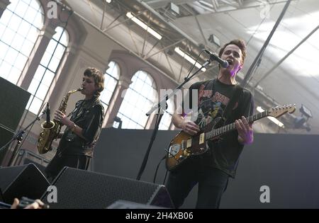 Big Freedia im Konzert beim ATP Festival im Alexandra Palace - London Stockfoto