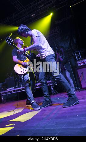 We are the Ocean in concert während des Slam Dunk Festival 2013 - Wolverhampton Stockfoto