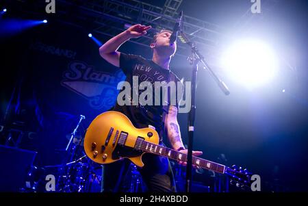 We are the Ocean in concert während des Slam Dunk Festival 2013 - Wolverhampton Stockfoto