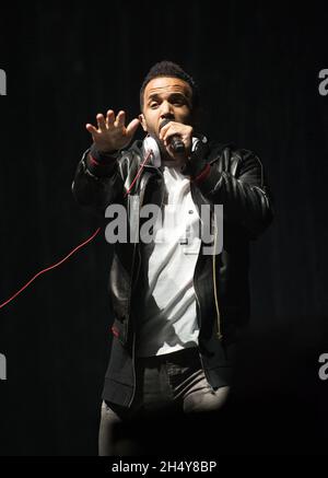 Craig David spielt live auf der Bühne bei Free Radio Live 2016 in der Genting Arena in Birmingham, Großbritannien. Bilddatum: Samstag, 26. November 2016. Foto: Katja Ogrin/ EMPICS Entertainment. Stockfoto