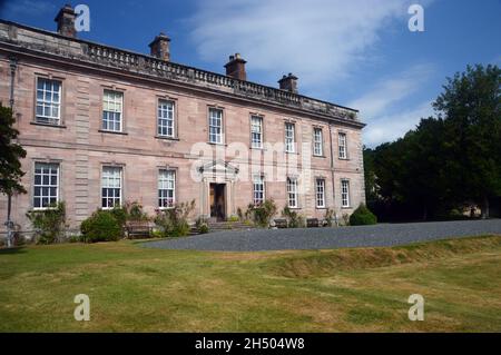 Dalemain Mansion & Historic Gardens, in der Nähe von Ullswater, Lake District National Park, Cumbria, England, Großbritannien. Stockfoto