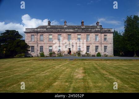 Dalemain Mansion & Historic Gardens, in der Nähe von Ullswater, Lake District National Park, Cumbria, England, Großbritannien. Stockfoto