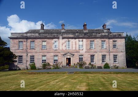 Dalemain Mansion & Historic Gardens, in der Nähe von Ullswater, Lake District National Park, Cumbria, England, Großbritannien. Stockfoto