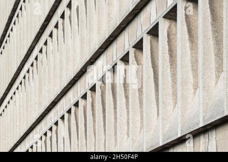 Brutalistische Architektur, Stopford House in Stockport, Manchester Stockfoto