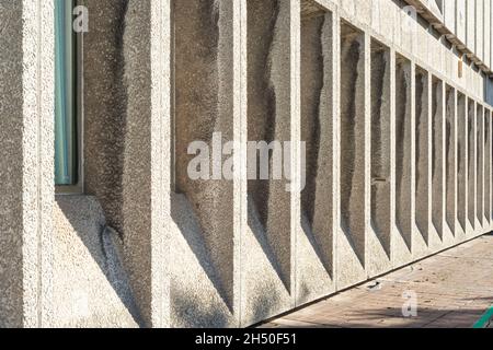 Brutalistische Architektur, Stopford House in Stockport, Manchester Stockfoto