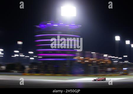 Sakhir, Bahrain. November 2021. 31 Frijns Robin (nld), Habsburg-Lothringen Ferdinand (aut), Milesi Charles (Fra), Team WRT, Orica 07 - Gibson, Aktion während der 8 Stunden von Bahrain, 6. Runde der FIA-Langstrecken-Weltmeisterschaft 2021, FIA WEC, auf dem Bahrain International Circuit, vom 4. Bis 6. November 2021 in Sakhir, Bahrain - Foto: Joao Filipe/DPPI/LiveMedia Credit: Independent Photo Agency/Alamy Live News Stockfoto