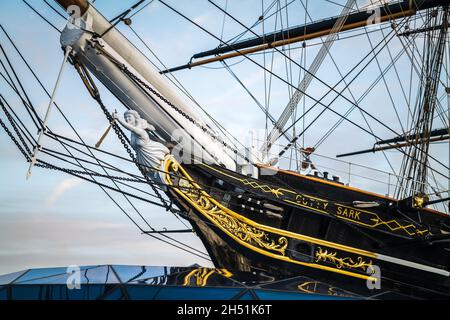 Cutty Sark, Greenwich, London, England, Vereinigtes K?Nigreich, GB Stockfoto