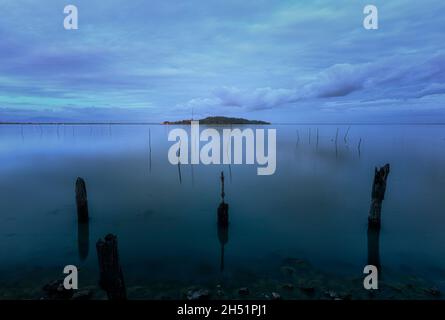 San Feliciano, Trasimenischer See, Perugia, Umbrien, Italien Stockfoto