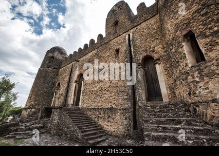 Gondar, Schloss, Äthiopien, Ahmara-Region, Afrika Stockfoto