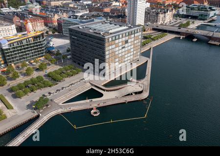 Kalvebod Welle in Kopenhagen Stockfoto