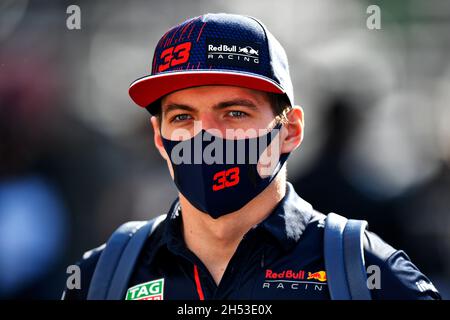 Mexiko-Stadt, Mexiko. November 2021. Max Verstappen (NLD) Red Bull Racing. Großer Preis von Mexiko, Samstag, 6. November 2021. Mexiko-Stadt, Mexiko. Quelle: James Moy/Alamy Live News Stockfoto