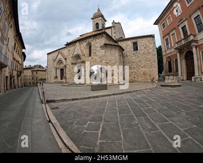 San Quirico d ' Orcia, Toskana, Italien Stockfoto