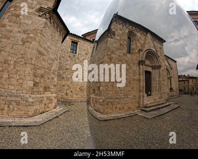 San Quirico d ' Orcia, Toskana, Italien Stockfoto