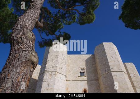 Castel del Monte, Apulien, Italien Stockfoto