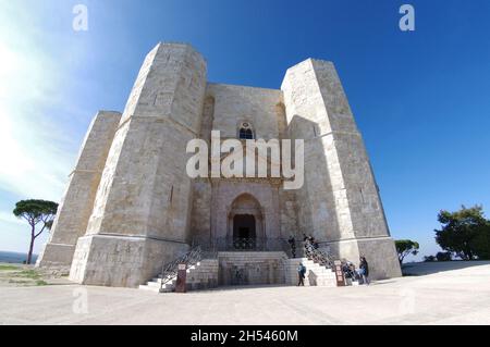 Castel del Monte, Apulien, Italien Stockfoto