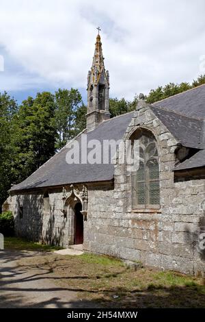 Chapelle de Notre-Dame de Trémalo. Pont-Aven. Bretagne. Frankreich. Stockfoto