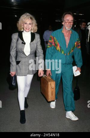 Tammy Wynette und Ehemann George Richey 1994. Quelle: Ralph Dominguez/MediaPunch Stockfoto