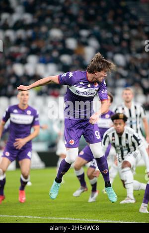 Turin, Italien. November 2021. Italienische Serie A, Juventus FC - Fiorentina Credit: Nderim Kaceli/Alamy Live News Stockfoto