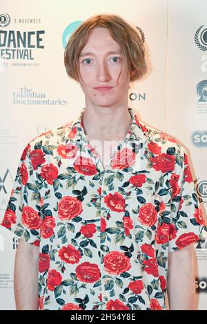 James Tarpey nahm an der Ertrinkungsrunde von Arthur Braxton Teil - Weltpremiere im Curzon Soho, 2021-11-06, London, Großbritannien. Kredit: Picture Capital/Alamy Live Nachrichten Stockfoto