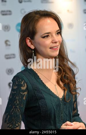 Rebecca Hanssen nahm an der Ertrinkungsrunde von Arthur Braxton Teil - Weltpremiere im Curzon Soho, 2021-11-06, London, Großbritannien. Kredit: Picture Capital/Alamy Live Nachrichten Stockfoto