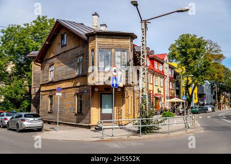 Talliskivi Teil von Tallinn in Estland Stockfoto