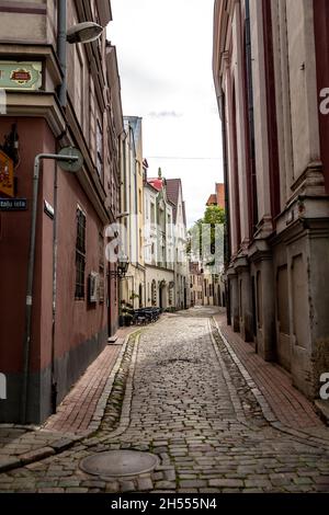 Reise nach Riga Lettland summiert 2021 Stockfoto