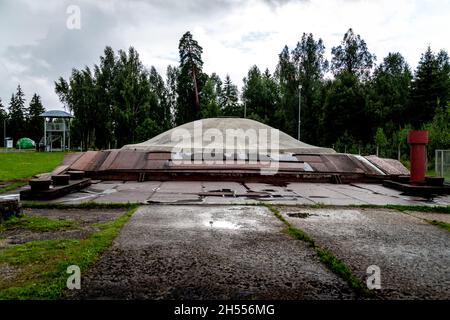Museum des Kalten Krieges Litauen 2021 Stockfoto