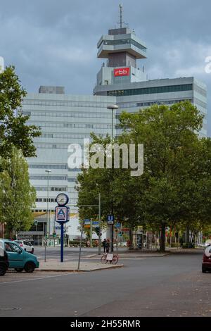 Fernseh- und Radiozentrum des rbb Berlin Stockfoto