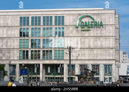 Galeria Kaufhof Kaufhof am Alexanderplatz Stockfoto