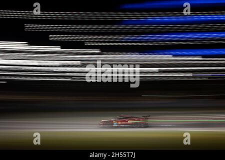 51 Pier Guidi Alessandro (ita), Calado James (gbr), AF Corse, Ferrari 488 GTE Evo, Action während der 8 Stunden von Bahrain, 6. Lauf der FIA-Langstrecken-Weltmeisterschaft 2021, FIA WEC, auf dem Bahrain International Circuit, vom 4. Bis 6. November 2021 in Sakhir, Bahrain - Foto: Germain Hazard/DPPI/LiveMedia Stockfoto