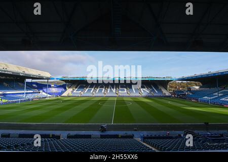 Allgemeine Ansicht des Hillsborough Stadium, Heimstadion von Sheffield Mittwoch in , am 11/7/2021. (Foto von Craig Thomas/News Images/Sipa USA) Stockfoto