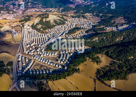 Burj Al Babas Luftbild | Luftbilder von Burj Al Babas in der Türkei | Luftbild von Burj Al Babas Stockfoto