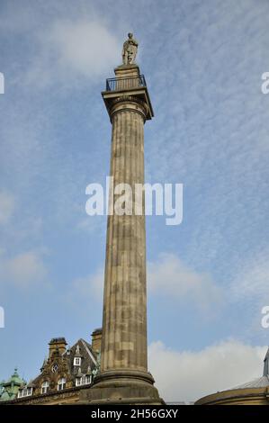 Greys Monument, Newcastle Upon Tyne Stockfoto