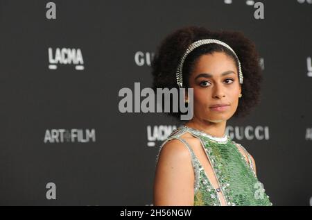 Celeste bei der Ankunft für 2021 LACMA ART + FILM GALA - Teil 2, Los Angeles County Museum of Art, Los Angeles, CA 6. November 2021. Foto: Elizabeth Goodenough/Everett Collection Stockfoto