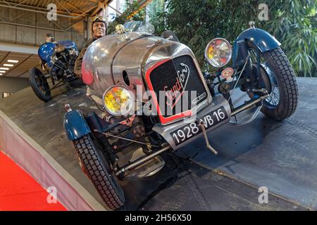 LYON, FRANKREICH, 5. November 2021 : Salon Epoq'Auto wird wieder eröffnet. Es wird seit 1979 organisiert und hat jedes Jahr über 70,000 Besucher. Stockfoto