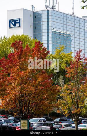 Das Northside Hospital Gwinnett in Lawrenceville, Georgia, ist Teil des Netzwerks des Metro Atlanta Northside Hospital. (USA) Stockfoto