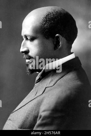 Addison N. Scurlock Fotografie des amerikanischen Soziologen William Edward Burghardt Du Bois. Stockfoto