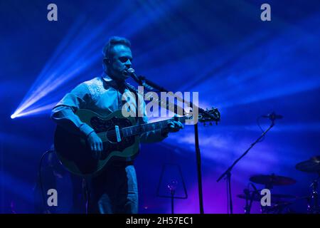 Lublin, Polen - 21. Mai 2016: Kozienalia (jährlicher Studentenfasching, auch Juwenalia genannt) - Piotr Rogucki live im Konzert Stockfoto