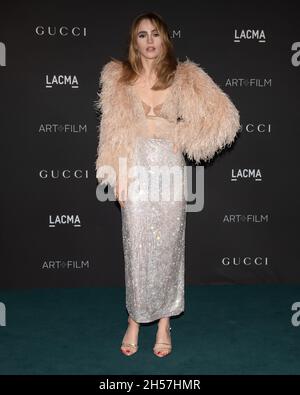 November 2021 – Los Angeles, Kalifornien – Suki Waterhouse. 10. Jährliche LACMA Art and Film Gala präsentiert von Gucci. Stockfoto