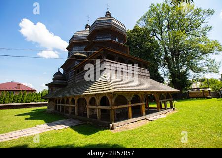 Drohobych, Ukraine - Juli 2021: St. George's Church in Drohobych, Ukraine Stockfoto