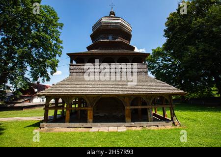 Drohobych, Ukraine - Juli 2021: St. George's Church in Drohobych, Ukraine Stockfoto