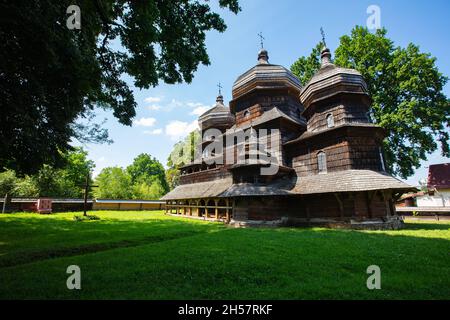 Drohobych, Ukraine - Juli 2021: St. George's Church in Drohobych, Ukraine Stockfoto