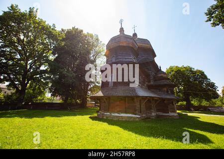 Drohobych, Ukraine - Juli 2021: St. George's Church in Drohobych, Ukraine Stockfoto