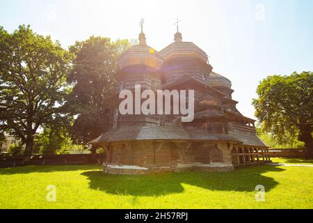 Drohobych, Ukraine - Juli 2021: St. George's Church in Drohobych, Ukraine Stockfoto