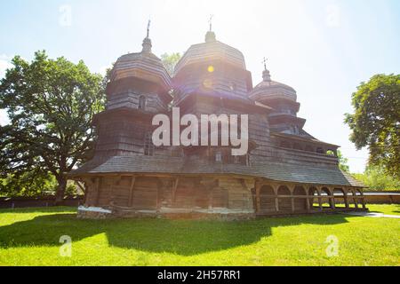 Drohobych, Ukraine - Juli 2021: St. George's Church in Drohobych, Ukraine Stockfoto